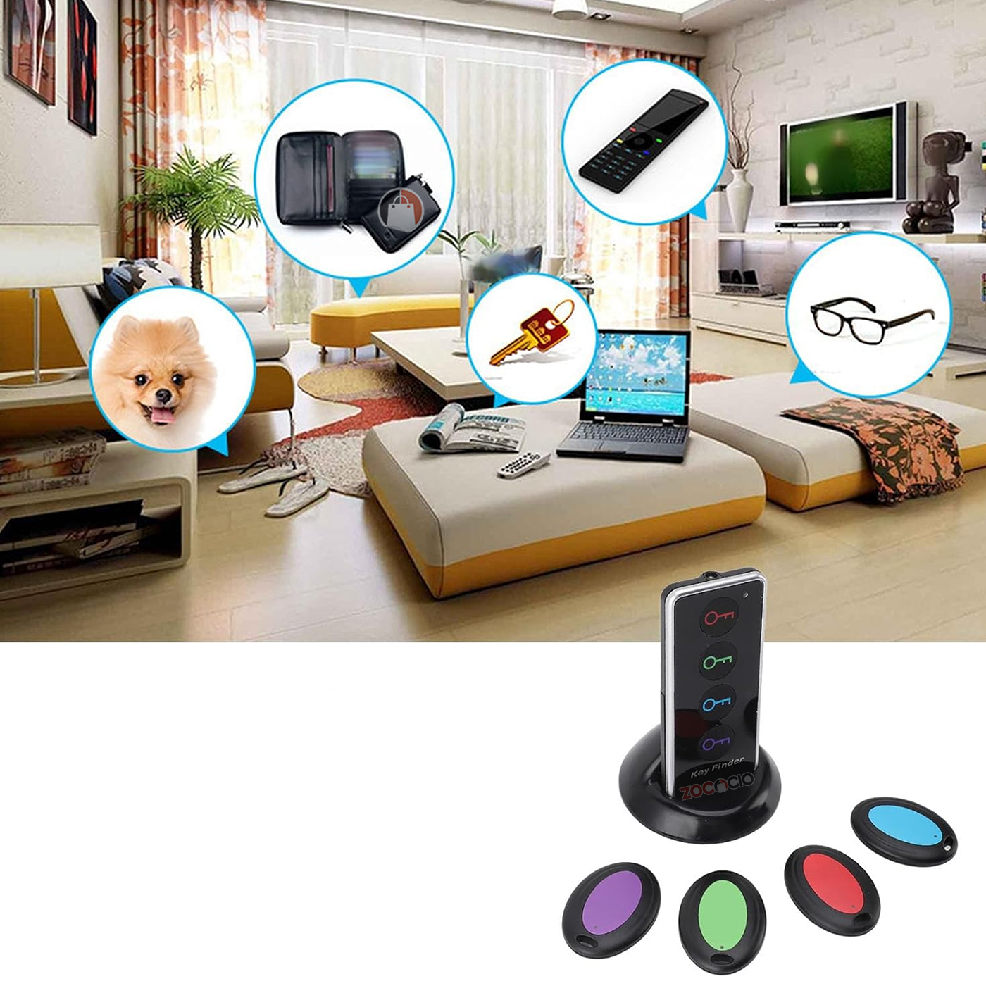 Miniatura 3 de Buscador Localizador De Llaves Y Objetos